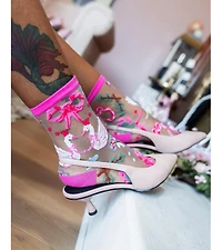 Sock Candy Women's Balletcore Sheer Sock