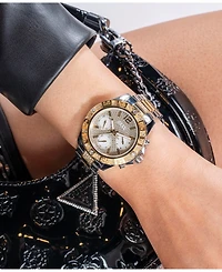 Guess Women's Multi-Function Two-Tone Stainless-Steel Watch 40mm