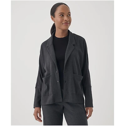 Pact Women's Organic Cotton Airplane Relaxed Blazer