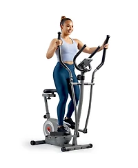 Sunny Health & Fitness Smart Compact Sit and Stand Elliptical