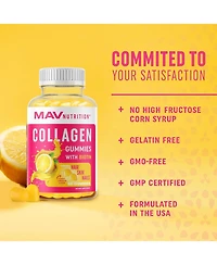 Mav Nutrition Collagen Gummies, Mixed Berry, Mav Nutrition, 60ct