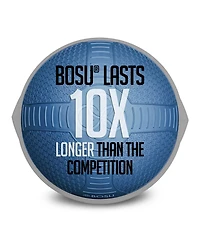 Bosu Pro NexGen 25IN Home Fitness Exercise Gym Balance Trainer with Pump, Blue