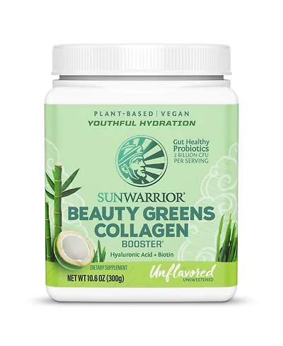 Sunwarrior Beauty Greens Powder, Unflavored, 300gm