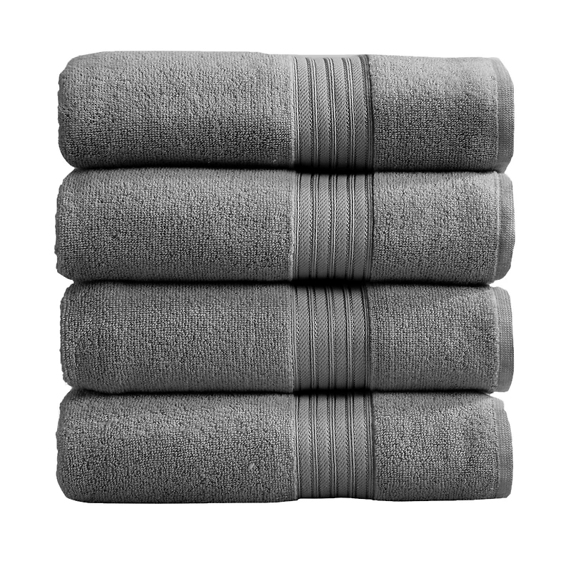 Linery & Co. Quick-Drying Cotton -Piece Bath Towel Set