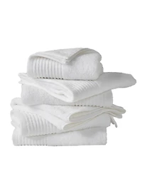 Linery & Co. 100% Featherspun Cotton Quick-Dry 6-Piece Hand Towel Set