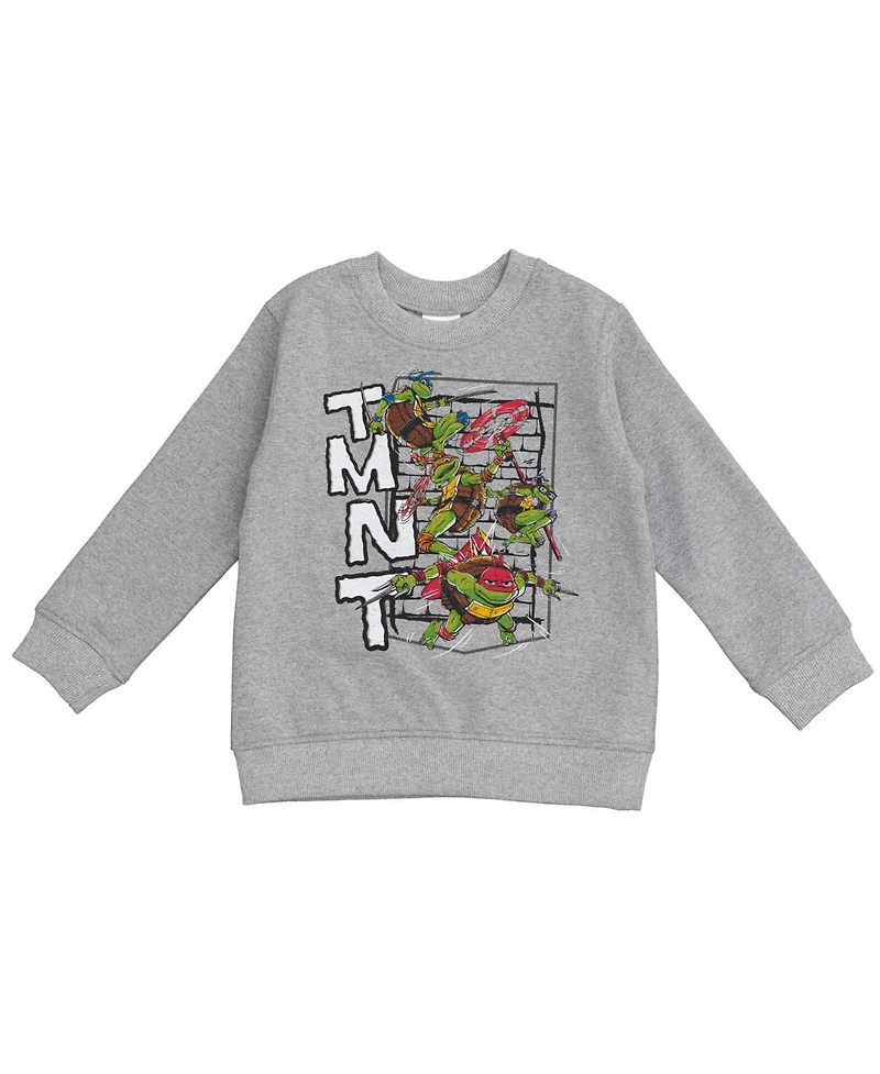 Teenage Mutant Ninja Turtles Hoodie And Pants Set - TMNT Fleece Outfit For Kids 2T To Big Kid