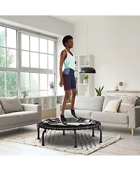 JumpSport 430 44-Inch In-Home Rebounder Fitness Trampoline with Workout DVDs