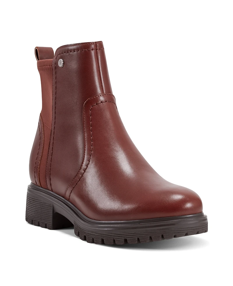 Rockport Women's Isalina Waterproof Lug-Sole Casual Booties