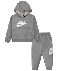 Nike Toddler Kids 2-Piece Club Fleece Pullover Hoodie Set