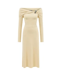 Nocturne Women's One-Shoulder Midi Dress