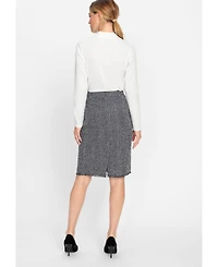 Olsen Women's Tweed Skirt