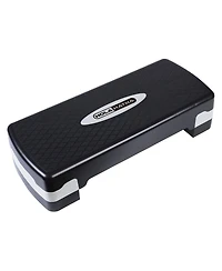 HolaHatha Aerobic Step Platform Exercise Fitness Equipment w/ Adjustable Height
