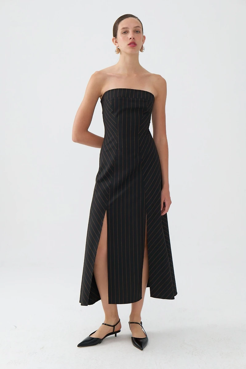Nocturne Women's Strapless Maxi Dress