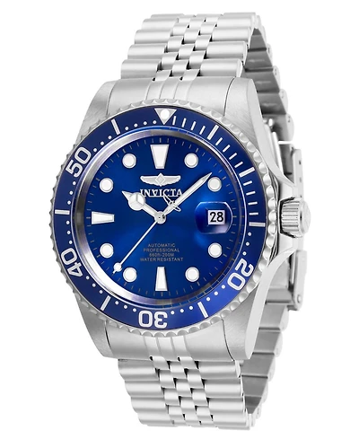 Invicta Men's 30092 Pro Diver Automatic 3 Hand Blue Dial Watch