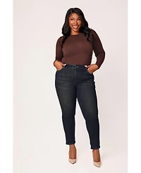 Slink Jeans Women's Denim High Rise Skinny 28" Inseam