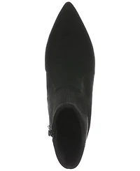 On 34th Women's Lydiaa Pointed-Toe Block-Heel Booties, Created for Macy's