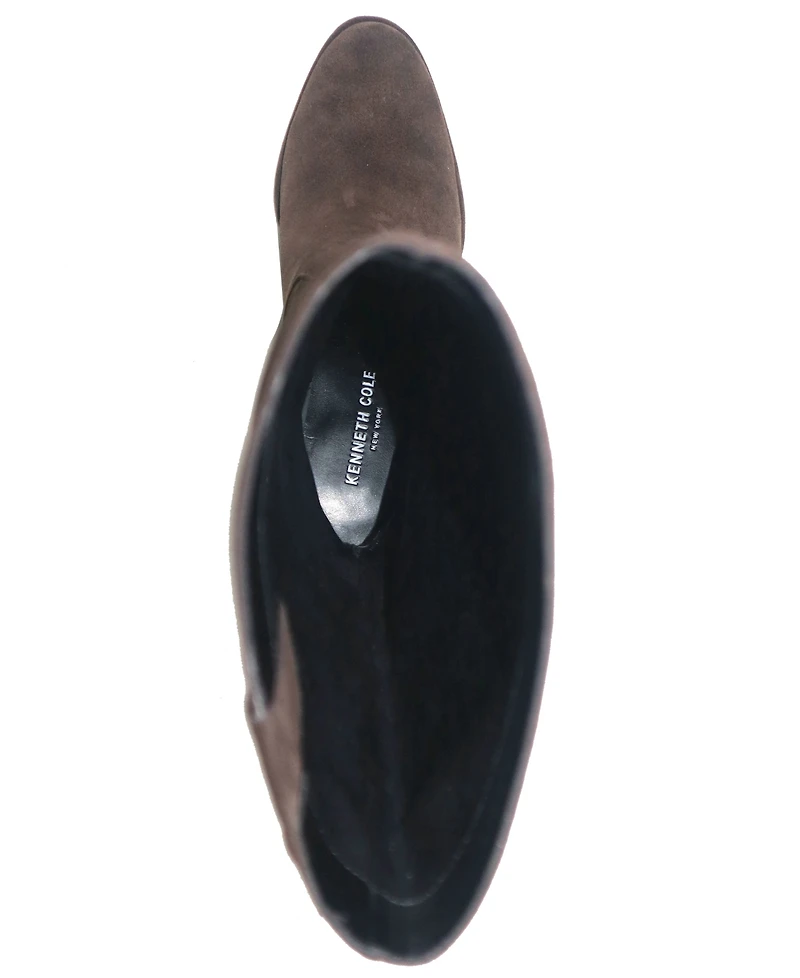 Kenneth Cole New York Women's Yvonne Knee High Block Heel Boots