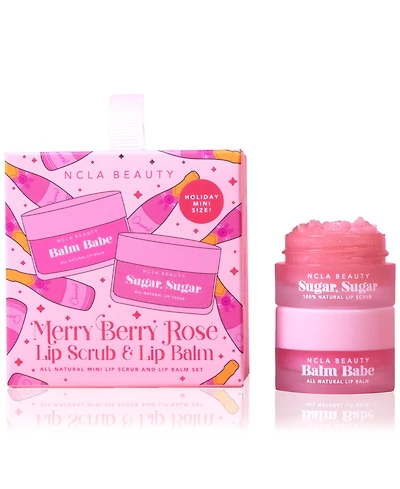 Ncla Beauty 2-Pc. Merry Berry Rose Lip Scrub & Lip Balm Ornament Set