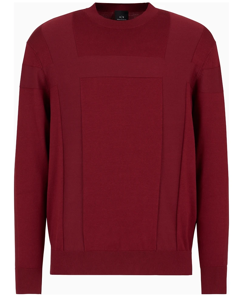 A|X Armani Exchange Men's Tonal Stripe Sweater