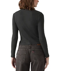 Levi's Women's Effortless Mock Neck Long-Sleeve T-Shirt