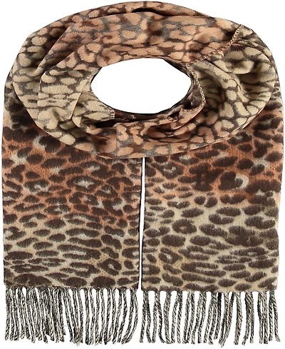 Fraas Animal Cash Mink Scarf