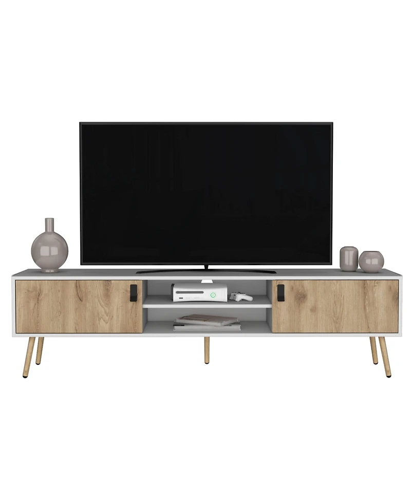 Roy Corner Floating Shelf, Modern 4-Tier Display