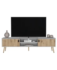 Roy Corner Floating Shelf, Modern 4-Tier Display