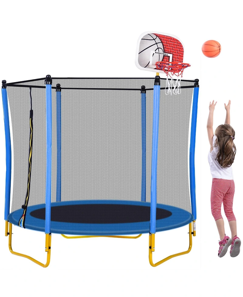 Slickblue Trampoline for Kids: Safe and Fun Outdoor Play for Children