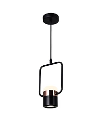 Cwi Lighting 13" Metal Moxie Led Down Mini Pendant