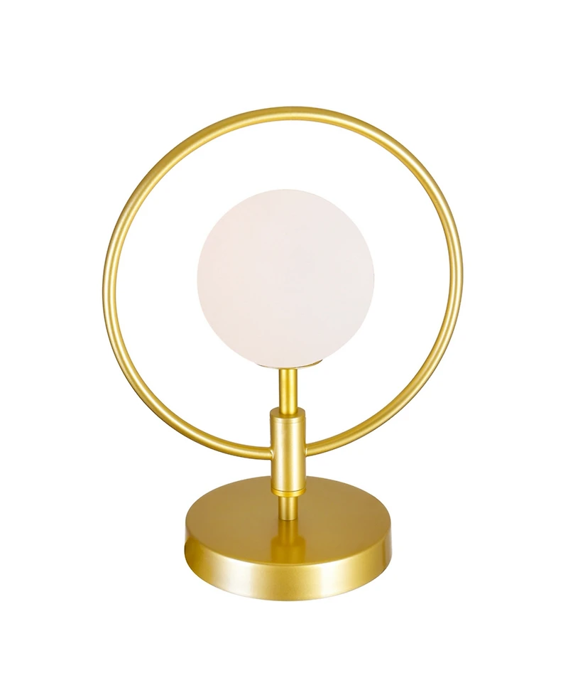 Cwi Lighting 12" Metal Celeste 1 Light Lamp
