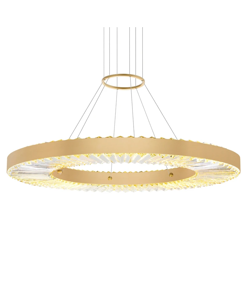 Cwi Lighting 4" Metal Bjoux Led Chandelier