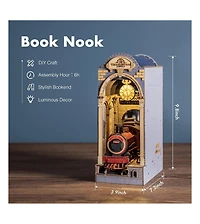 Flash Popup Diy 3D Book Nook Kit Time Travel 246pcs