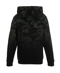 Univibe Big Boys Albert Camo Soft Fleece Hoodie