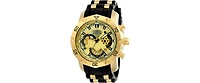 Invicta Men's 23427 Pro Diver Quartz Multifunction Gold Dial Watch