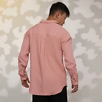 Campus Sutra Men's Brushed Buffalo Check Shirt