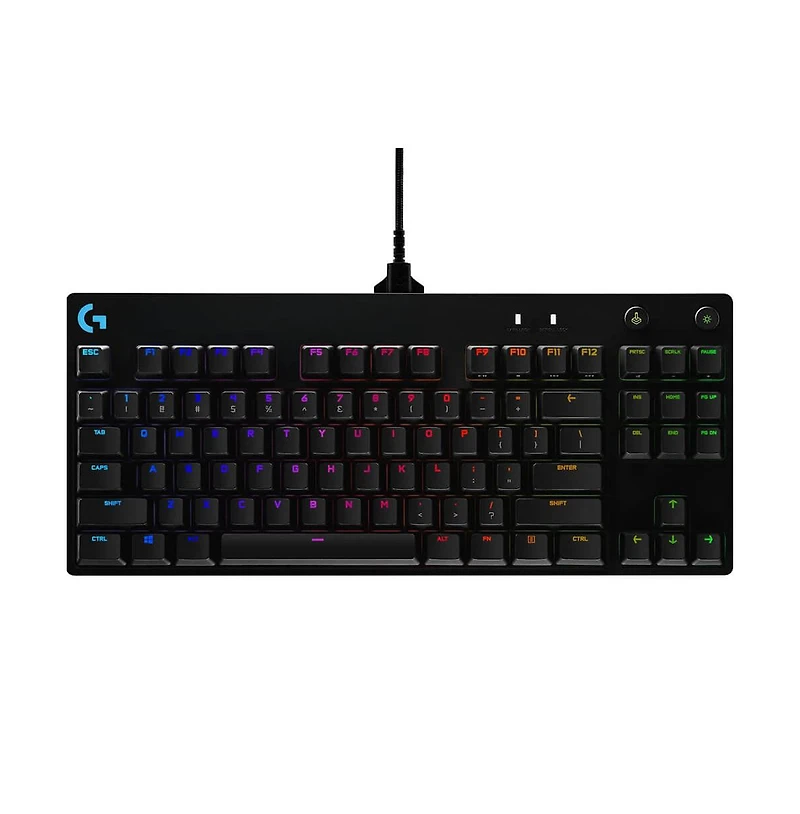 G Pro Series Tenkeyless Mechanical Gaming Keyboard with Gx Clicky Switches
