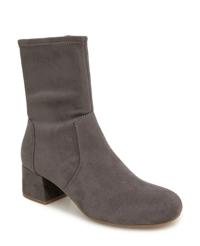 Kenneth Cole Reaction Women's Road Stretch Block Heel Booties