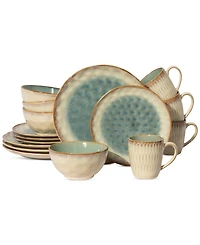 Elama Leann 16 Pc. Dinnerware Set, Service for 4