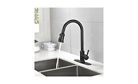 Single Handle High Arc Pull-Out Kitchen Faucet for Modern Kitchens