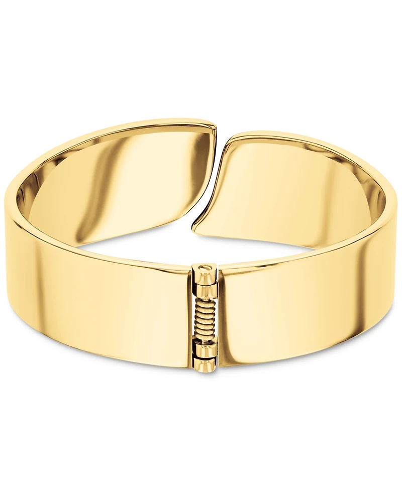 Calvin Klein Stainless Steel Pave Cuff Bracelet