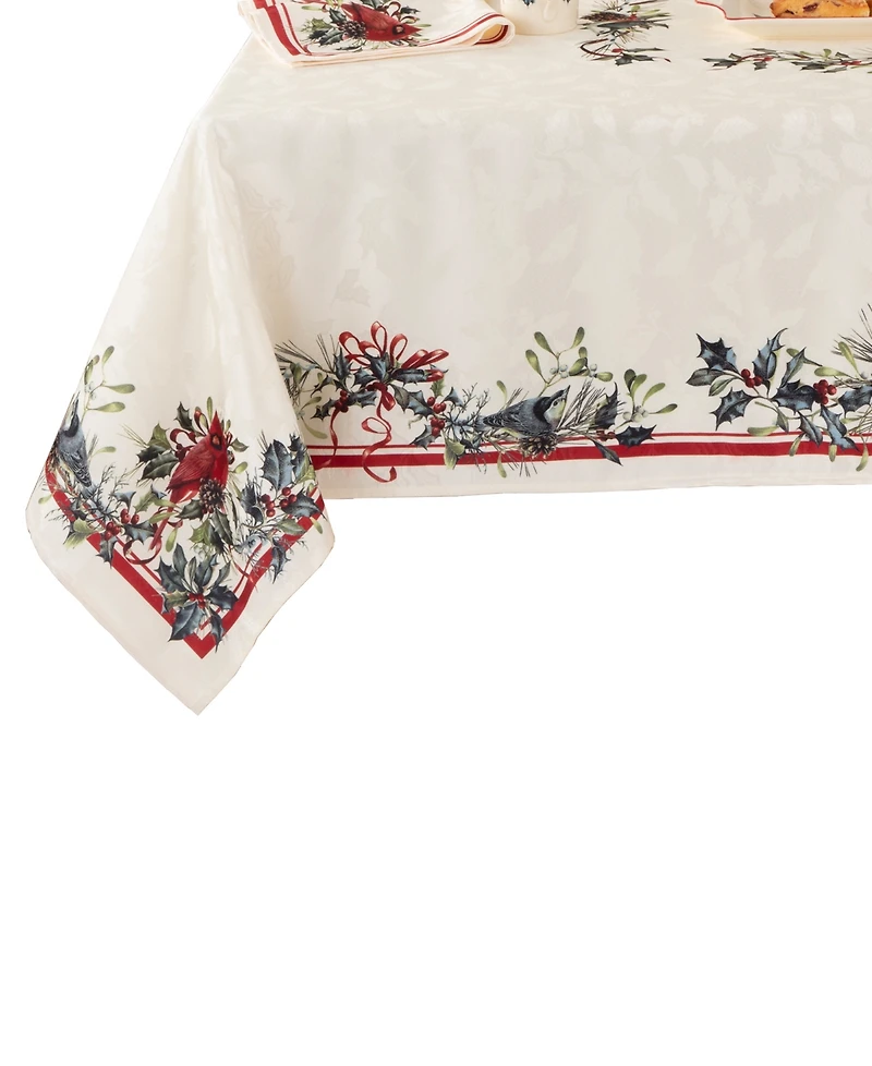 Lenox Holiday Winter Greetings Tablecloth