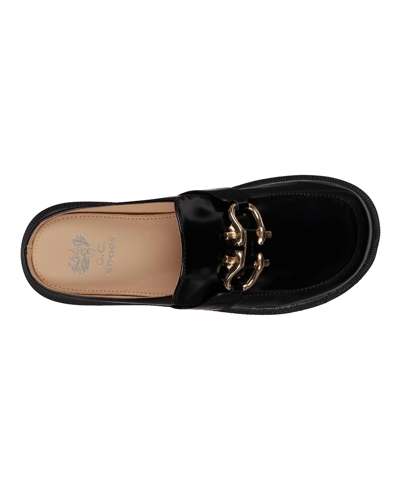 Gc Shoes Women's Reese Buckle Slip On Mules