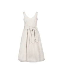 Hope & Henry Women's A-Line Dress with Sash
