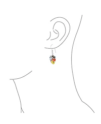 Bling Jewelry Spiritual Protection Round Multiple Cluster Evil Eye Charms Dangle Earrings Sterling Silver Fish Hook