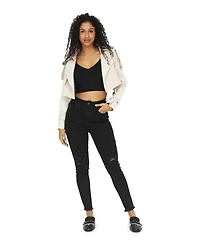 Belle & Bloom Women's Manhattan Cropped Trench