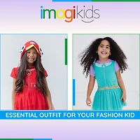 Paw Patrol Toddler Girls Hooded Cosplay T-Shirt Dress and Leggings Outfit Set