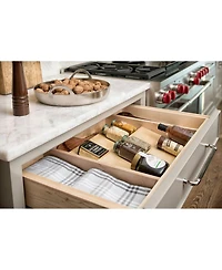 Rev-a-Shelf 22'' Kitchen Drawer Organizer Insert Spice Rack Three-Tier, 4SDI-24