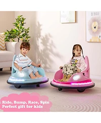 12V Kids Electric Ride On Bumper Car Battery Powered with Remote Control