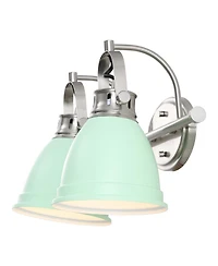Jonathan Y Phineas -Light Adjustable Farmhouse Bohemian Iron Led Vanity Light