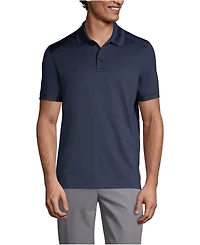 Lands' End Men's Short Sleeve Rapid Dry Polo Shirt